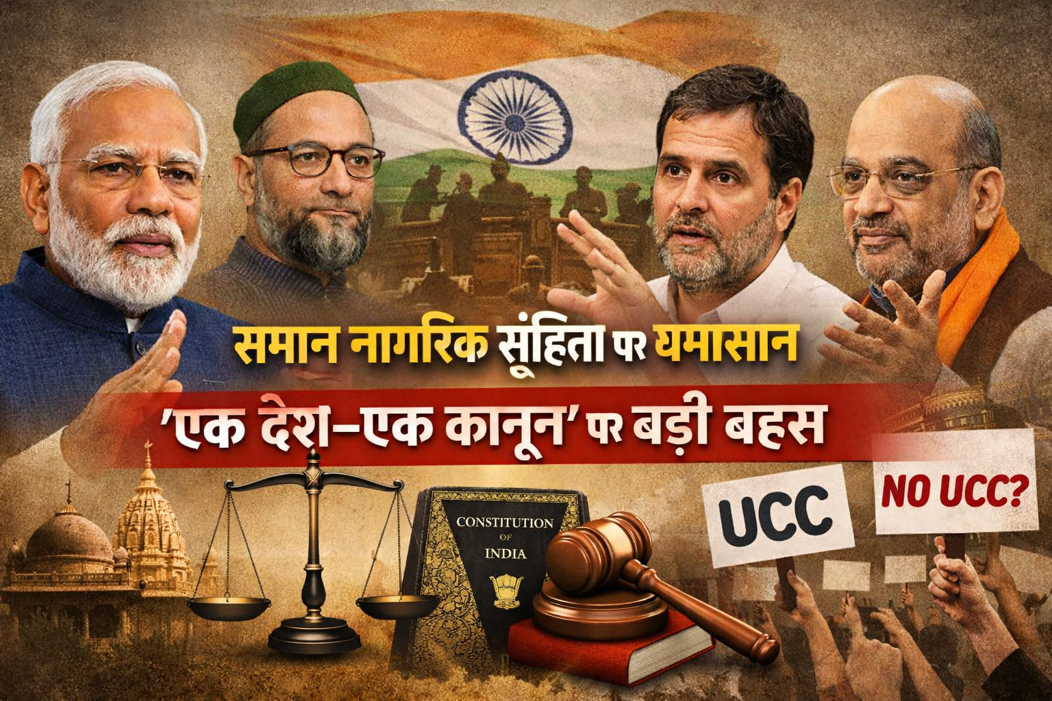 गुजरात में UCC की पहल से फिर गरमाई राजनीति