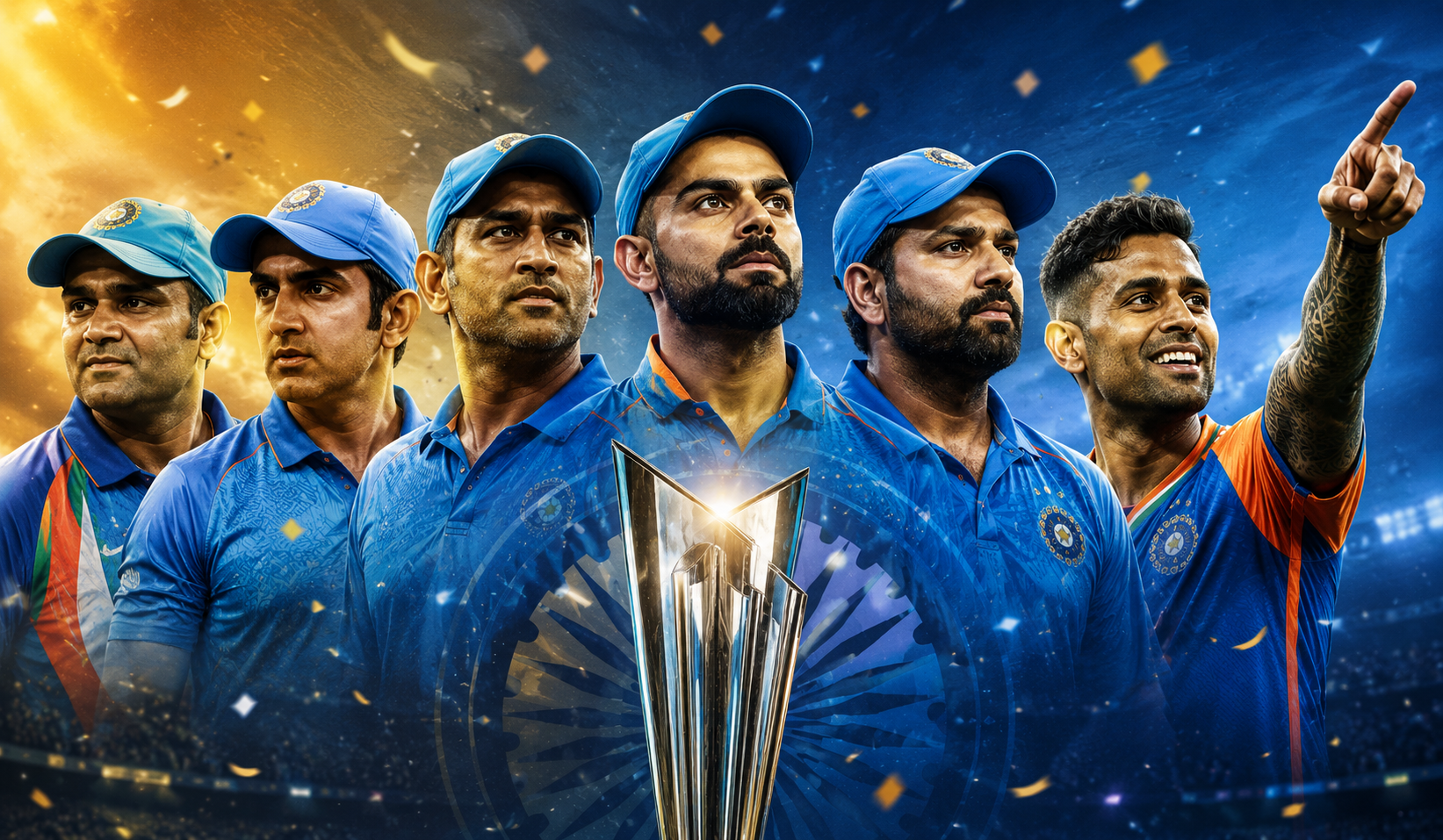 सहवाग से लेकर सूर्या तक: भारतीय T20 कप्तानी की वो कहानी, जो एक इत्तेफाक से शुरू होकर ‘बादशाहत’ तक पहुंची